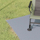 Vidaxl tenttapijt blauw en grijs 300 x 200 cm polyetheen