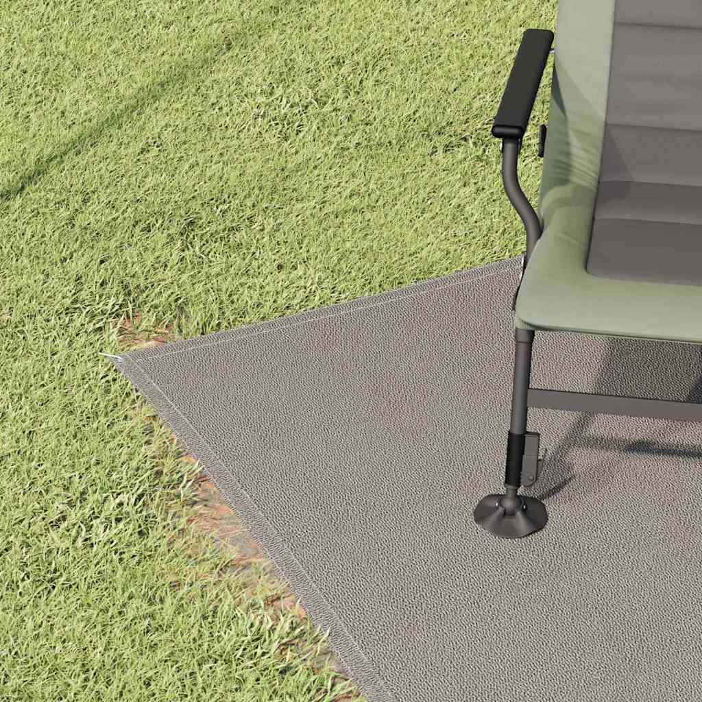 Vidaxl tenttapijt lichtgrijs 450 x 250 cm polyetheen