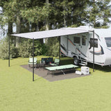 Vidaxl tenttapijt lichtgrijs 500 × 300 cm polyetheen