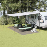 Vidaxl tenttapijt lichtgrijs 600 × 300 cm polyetheen