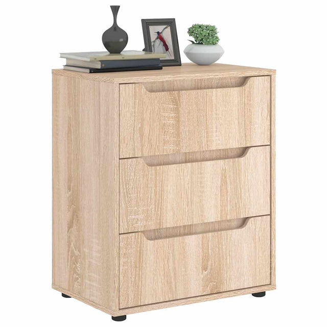 Vidaxl dressoir visnes 60x40x73 cm spaanplaat sonoma eikenkleurig