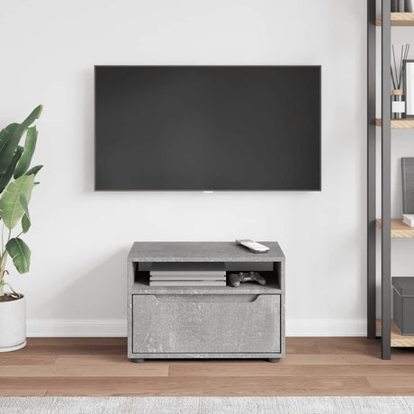 Vidaxl tv-meubel visnes 60x40x38 cm bewerkt hout betongrijs