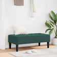 Vidaxl bank met kussen donkergroen 113 x 57 x 39 cm fluweel