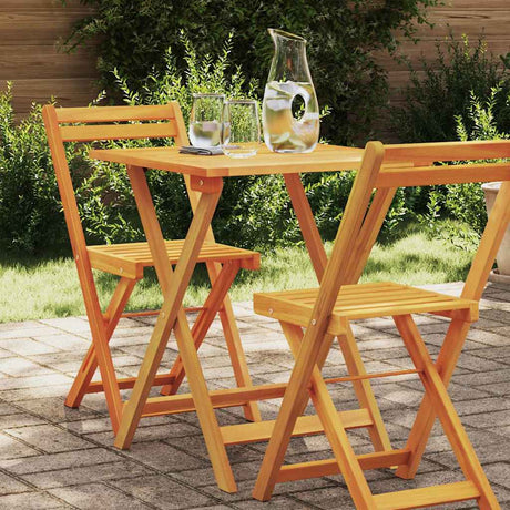 Vidaxl tuinstafel naturel 60 x 60 x 72 cm massief acaciahout