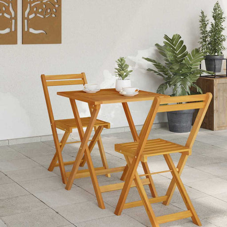Vidaxl tuinstafel naturel 60 x 60 x 72 cm massief acaciahout