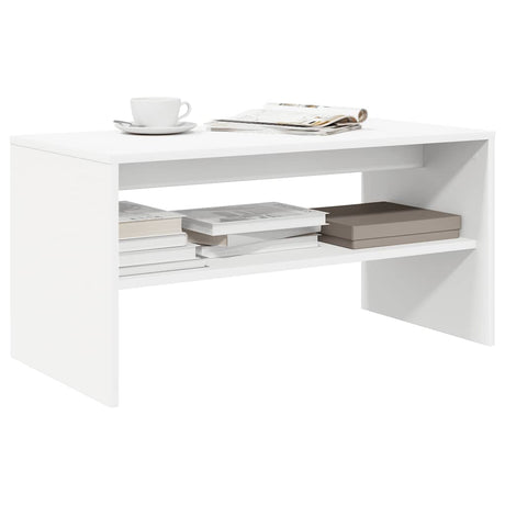 Vidaxl tv-meubel 80x40x40 cm bewerkt hout wit