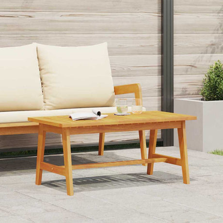 Vidaxl salontafel olie naturel massief acaciahout