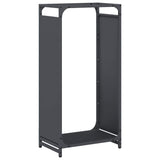 Vidaxl brandhoutrek 44x28x90 cm koudgewalst staal antracietkleurig