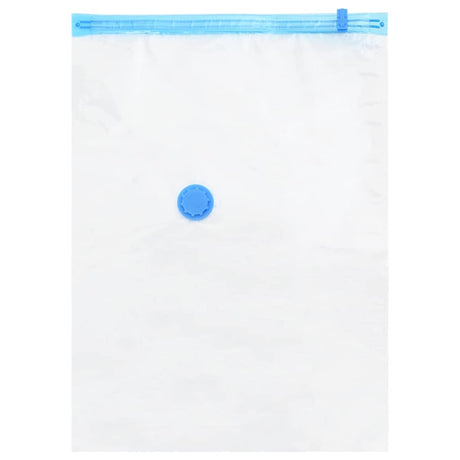 Vidaxl opslagzakken met opslag 20 pcs transparant en blauw 70 x 50 cm