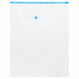 Vidaxl opslagzakken met opslag 10 pcs transparant en blauw 100 x 80 cm
