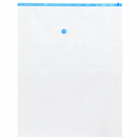 Vidaxl opslagzakken 20 pcs transparant en blauw 130 x 100 cm