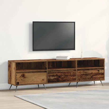 Vidaxl tv-kast 150 x 30 x 44,5 cm oud hout bewerkt hout