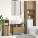 Vidaxl badkamertenk te kast artisanaal eikenkleurig 80 x 30 x 60 cm