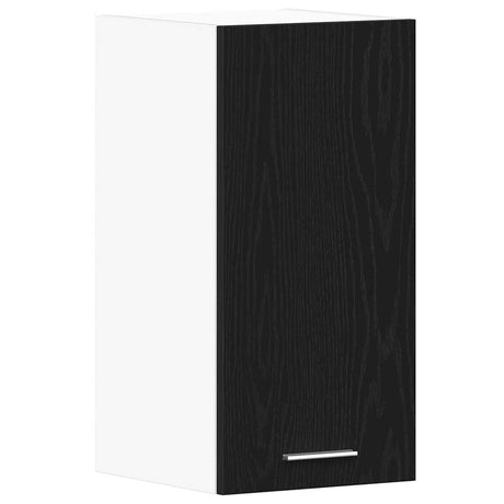 Vidaxl hangkast zwart eikenkleurig 30x31x60 cm bewerkt hout