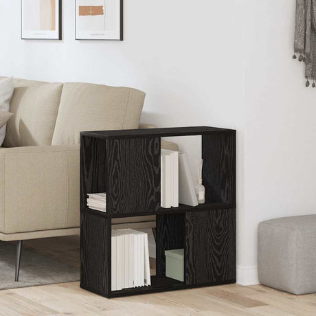 Vidaxl tv-meubelset 60 x 24 x 63 cm zwart bewerkt hout