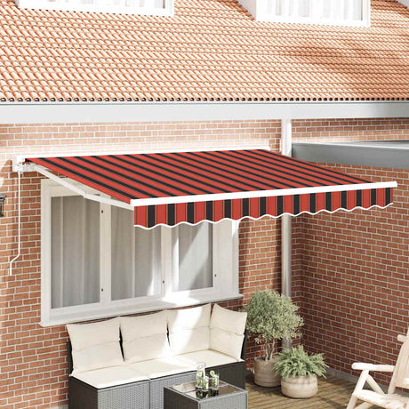 Vidaxl zijde frame oranje en zwart 250 x 200 cm