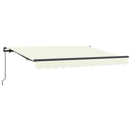 Vidaxl inklapbaar zonnescherm crème 300 x 200 cm stof