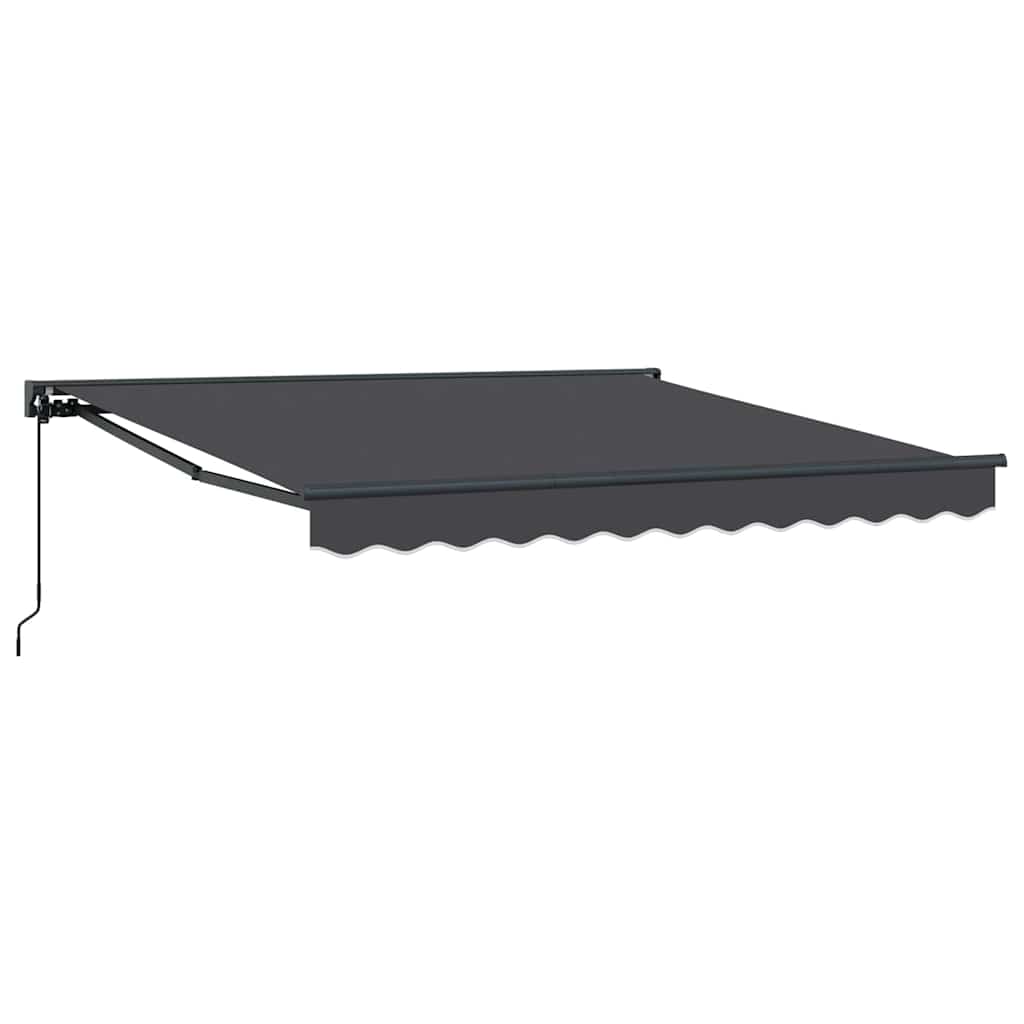 Vidaxl inklapbaar zonnescherm antraciet 300 x 250 cm