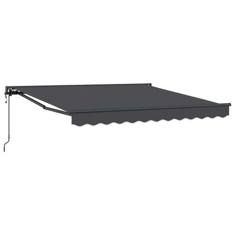 Vidaxl inklapbaar zonnescherm antraciet 300 x 250 cm