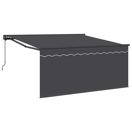 Vidaxl inklapbaar zonnescherm antraciet 300 x 250 cm