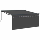 Vidaxl inklapbaar zonnescherm antraciet 300 x 250 cm