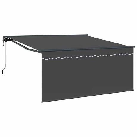 Vidaxl inklapbaar zonnescherm antraciet 300 x 250 cm