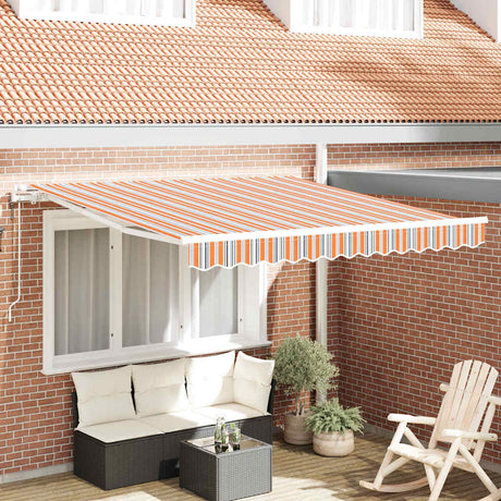 Vidaxl inklapbaar zonnescherm multikleur 300 x 250 cm stof