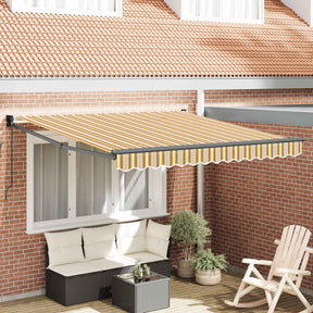 Vidaxl uitschuifbare luifel meerkleurig 300 x 250 x 165 cm