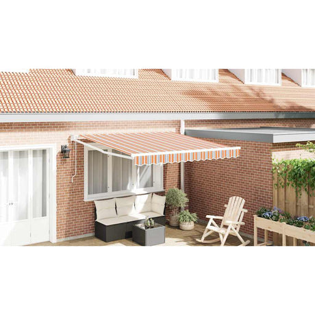 Vidaxl inklapbaar zonnescherm multikleur 350 x 250 cm