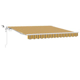 Vidaxl inklapbaar zonnescherm multikleur 350 x 250 cm
