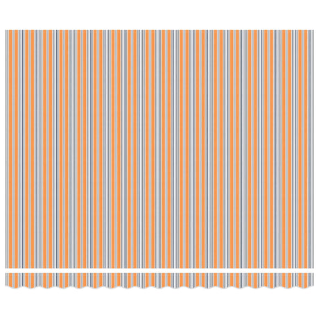 Vidaxl inklapbaar zonnescherm blauw en oranje 400 × 300 cm