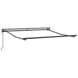 Vidaxl zijde frame antraciet 3 x 2,5 m poedercoating staal