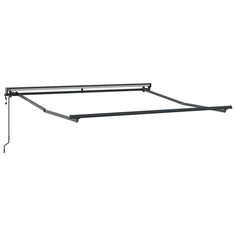 Vidaxl zijde frame antraciet 3 x 2,5 m poedercoating staal