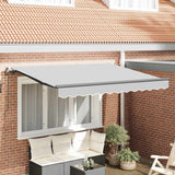 Vidaxl zijde frame antraciet 2,5 x 2 m metaal