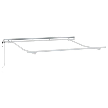 Vidaxl zijde frame wit 3 x 2 m metaal
