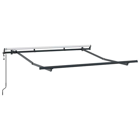 Vidaxl zijde frame antraciet 2,5 x 2 m metaal