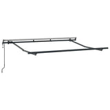 Vidaxl zijde frame antraciet 3 x 2 m metaal