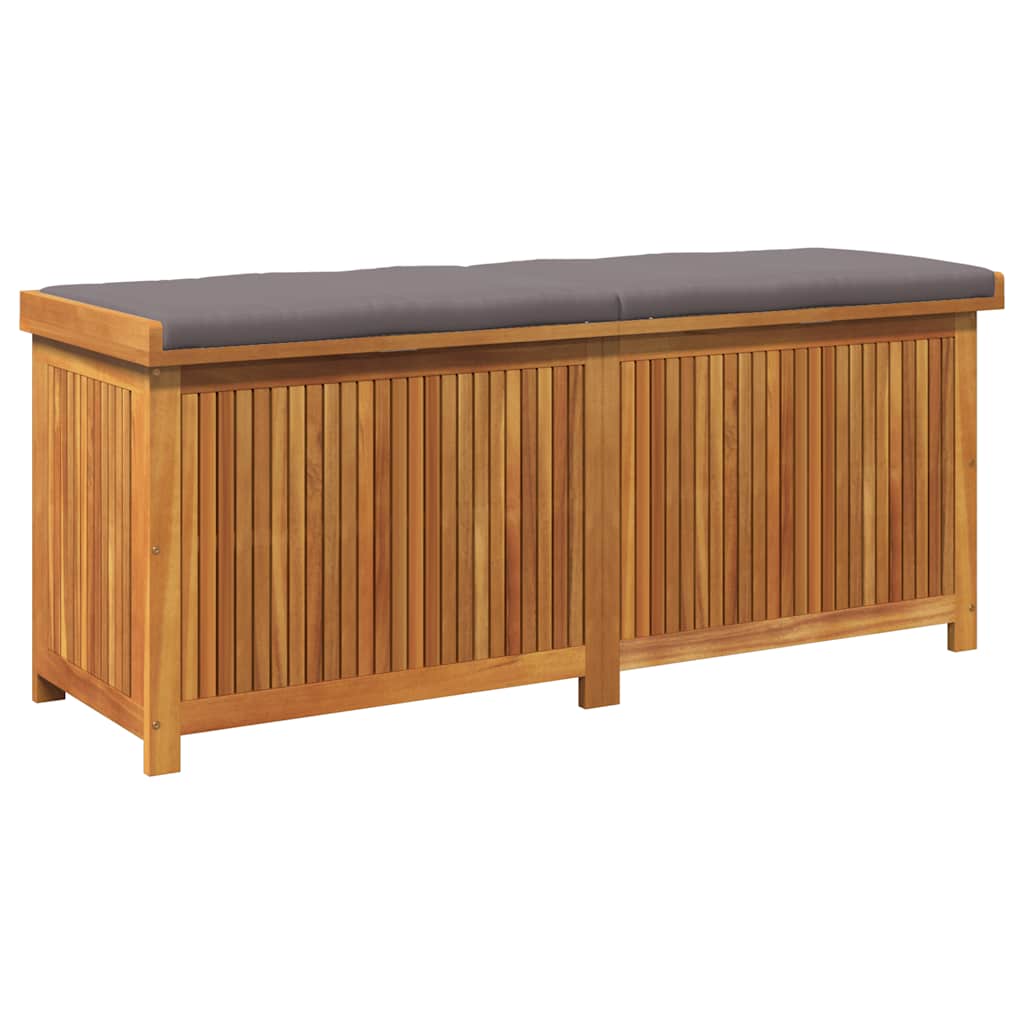 Vidaxl kussenbox voor buiten 150x50x60,5 cm massief acaciahout