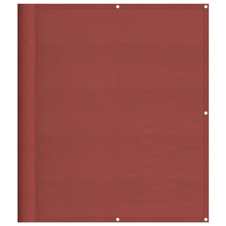 Vidaxl balkonscherm terracotta 120x700 cm 100% polyester oxford