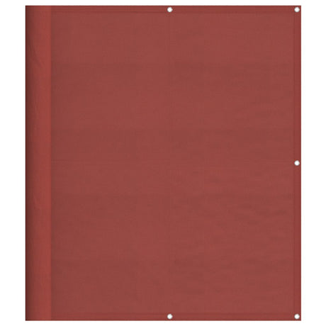 Vidaxl balkonscherm terracotta 120x1000 cm 100% polyester oxford