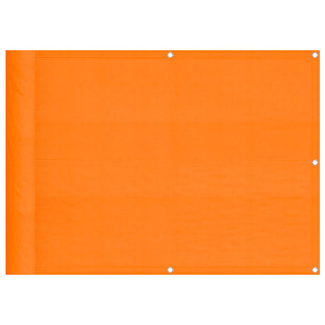 Vidaxl balkonscherm oranje 75x800 cm 100% polyester oxford