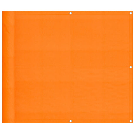 Vidaxl balkonscherm oranje 90x800 cm 100% polyester oxford