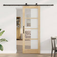 Vidaxl schuifdeur orkdal naturel 73,5 x 198,5 cm