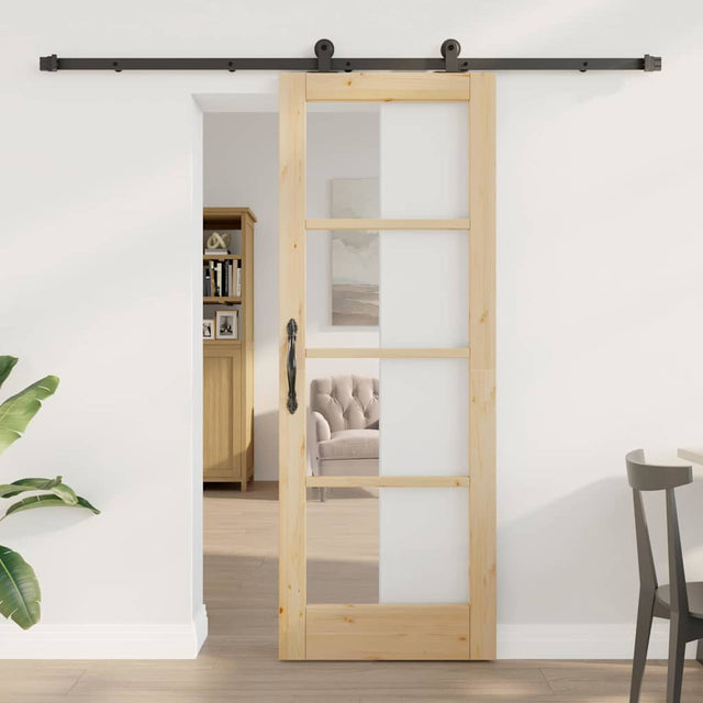 Vidaxl schuifdeur orkdal naturel 73,5 x 198,5 cm