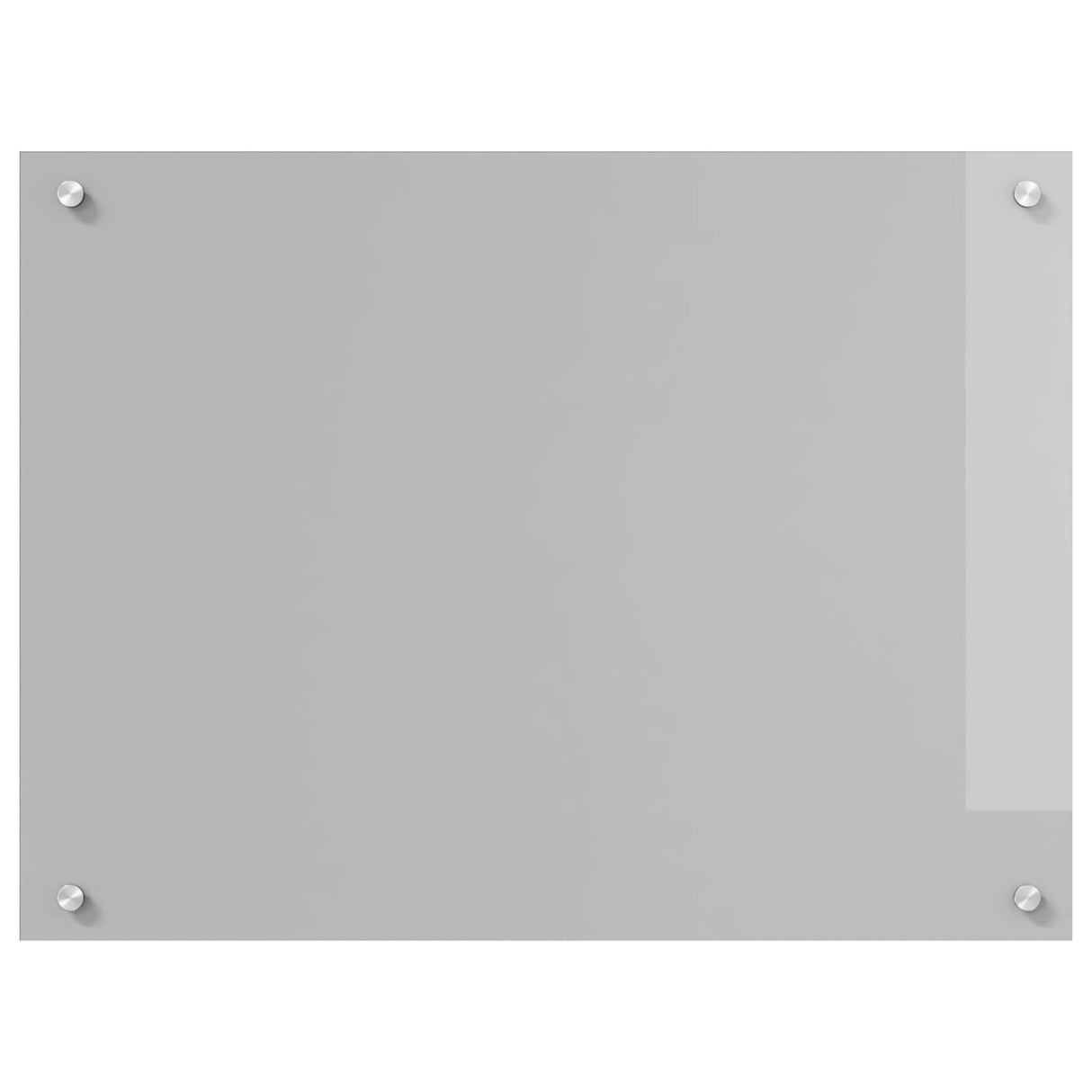 Vidaxl keuken spatscherm lichtgrijs 80 x 60 cm gehard glas