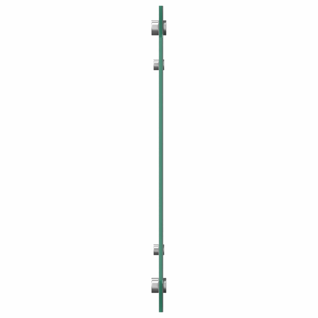 Vidaxl keuken spatscherm lichtgrijs 90 x 40 cm gehard glas
