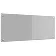 Vidaxl keukenachterwand lichtgrijs 100 x 40 cm gehard glas