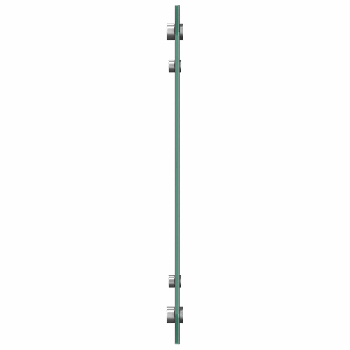 Vidaxl keuken spatscherm donkergrijs 70 x 40 cm gehard glas