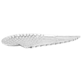 Vidaxl fruitmand 2 pcs zilver 40 x 18 x 2.5 cm aluminium