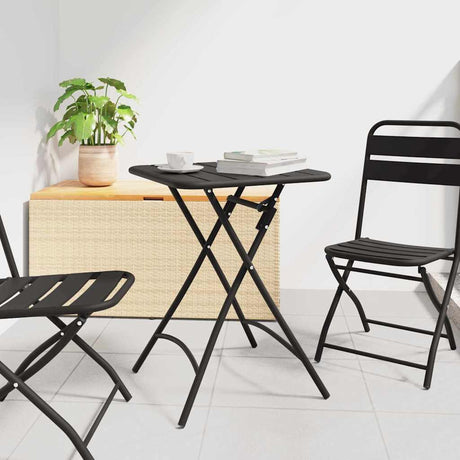 Vidaxl bistrotafel antraciet 55 x 55 x 72,5 cm poedercoating staal